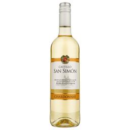 Вино Castillo San Simon Chardonnay, белое, сухое, 11,5%, 0,75 л (27253)