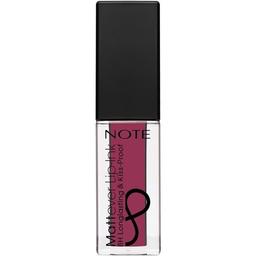 Матовий флюїд для губ Note Cosmetique Mattever Lip-Ink відтінок 17 (Dark Envie) 4.5 мл