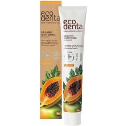 Зубная паста Ecodent Organic с отбеливающая с экстрактом Папайи 75 мл