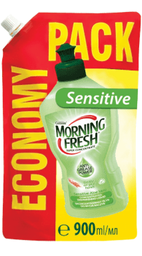 Средство для мытья посуды Morning Fresh Sensitive Aloe Vera, 900 мл