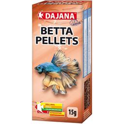 Корм Dajana Betta Pelets для петушков и других лабиринтовых рыб 15 г