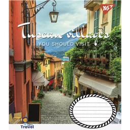 Зошит загальний Yes Tuscan Villages, A5, в клітинку, 60 листів