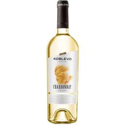 Вино Koblevo Шардоне сухое белое 0.75 л
