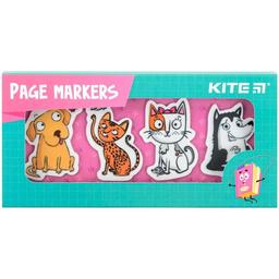 Закладки пластикові Kite Pets, 35х50 мм, 80 шт. (K22-479-5)