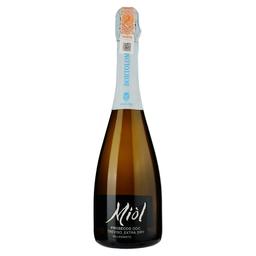 Вино игристое Bortolomiol Miol Prosecco Treviso Extra-Dry, белое, экстра-сухое, 11%, 0,75 л (Q0720)