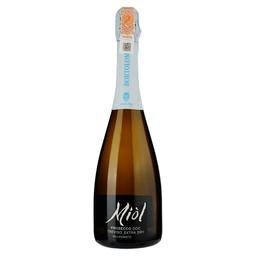 Вино ігристе Bortolomiol Miol Prosecco Treviso Extra-Dry, біле, екстра-сухе, 11%, 0,75 л (Q0720)