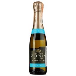 Вино ігристе Zonin Prosecco Spumante Brut Cuvee 1821 DOC, біле, брют, 11%, 0,2 л