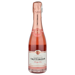 Шампанське Taittinger Prestige Rose, рожеве, брют, 12,5%, 0,375 л (4658)