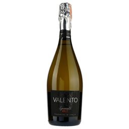 Вино ігристе Valento Spumante Bianco Brut, біле, брют, 11%, 0,75 л