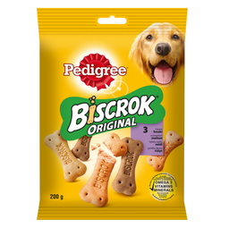 Печиво для собак Pedigree Biscrok, кісточка, 200 г