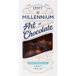 Шоколад молочний Millennium Craft Series кеш'ю-фундук-мигдаль-смородина, 100 г (917263)
