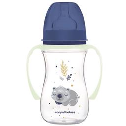 Бутылочка для кормления Canpol babies Easystart Sleepy Koala, антиколиковая, 240 мл, голубая (35/237_blu)