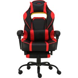 Геймерское кресло GT Racer черное с красным (X-2748 Black/Red)