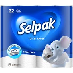 Туалетний папір Selpak тришаровий 32 рулона