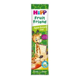 Органічний фруктово-злаковий батончик HiPP Яблуко-Банан, 23 г