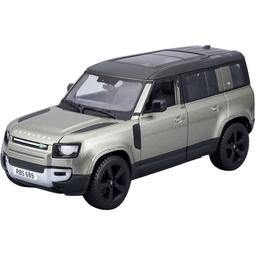 Автомодель Bburago Land Rover Defender 110 1:24 зеленый (18-21101)