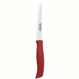 Нож для стейка Tramontina Soft Plus, красный, 12,7 см (23661/175)