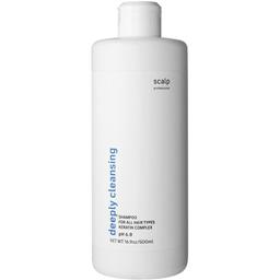 Очищувальний шампунь для волосся Scalp Deeply Cleansing, з кератином та протеїнами, 500 мл