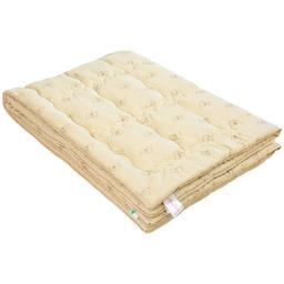 Одеяло шерстяное MirSon Gold Camel Hand Made №174, демисезонное, 140x205 см, кремовое