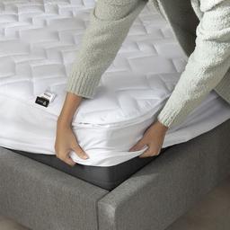Наматрасник Ideia Nordic Comfort, с бортом, 90х200х35 см, белый (8000034973)