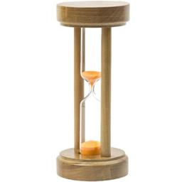 Песочные часы настольные Стеклоприбор 4-21, 5 минут, бежевые (300578)
