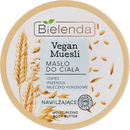 Зволожуюче масло для тіла Bielenda Vegan Muesli пшениця, овес, кокосове молоко 250 мл