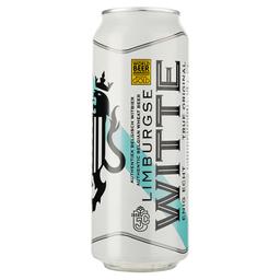 Пиво Limburgse Witte світле, 5%, з/б, 0,5 л (780428)