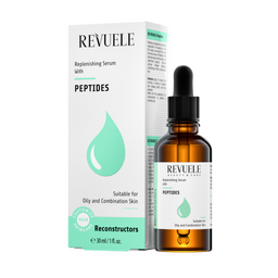 Сироватка для обличчя Revuele Replenishing Serum Peptides з пептидами, 30 мл
