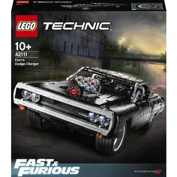 Конструктор LEGO Technic Dodge Charger Доминика Торетто, 1077 деталей (42111)