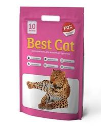 Силикагелевий наполнитель для кошачьего туалета Best Cat Pink Flower, 10 л (SGL011)