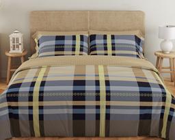Комплект постельного белья ТЕП Soft dreams Scotland евро серый с желтым (2-03859_26052)