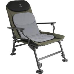 Кресло раскладное Bo-Camp Carp черное/серое/зеленое (1204100)