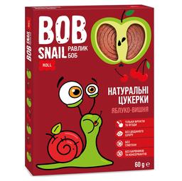 Натуральні цукерки Bob Snail Яблуко-Вишня, 60 г