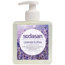 Органічне рідке мило Sodasan Lavender-Olive, 300 мл