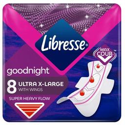 Гигиенические прокладки Libresse Ultra Goodnight Extra Large ночные, 8 шт.
