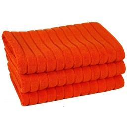 Полотенце для ног Maisonette Rainbow, 60х60 см, оранжевый (8699965100119)