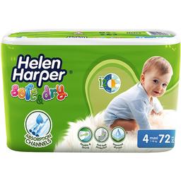 Підгузки Helen Harper Soft&Dry 4 (7-18 кг), 72 шт.