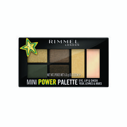 Палетка Rimmel Mini Power Palette 3 в 1, відтінок 005, 6,8 г (8000019185669)