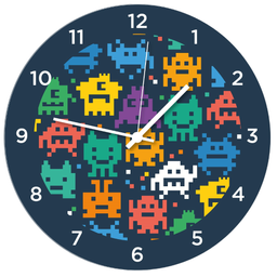 Настінний годинник Art-Life Collection, 45x45 см, темно-синій  (1 Pvh 29 45x45)