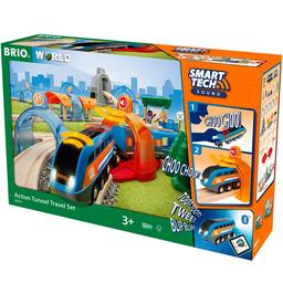 Большая детская железная дорога Brio Smart Tech (33972)