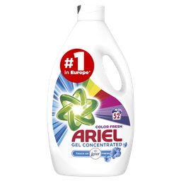 Жидкий стиральный порошок Ariel Touch of Lenor Fresh, для белых и цветных тканей, 2,86 л
