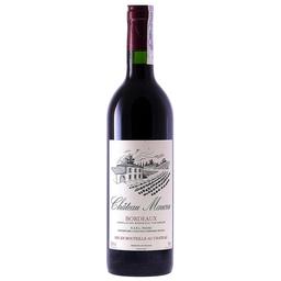 Вино Chateau Maucru Bordeaux, червоне, сухе, 13,5%, 0,75 л (3009)
