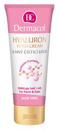 Нежный крем для умывания и снятия макияжа Dermacol Hyaluron Wash Сream, 100 мл