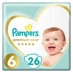 Підгузки Pampers Premium Care 6 (13+ кг), 26 шт.