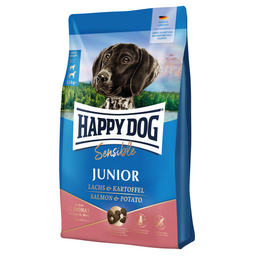 Сухий корм для цуценят Happy Dog Sensible Junior Lachs & Kartoffel з лососем та картоплею, 10 кг (61004)