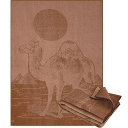 Одеяло Ярослав верблюжья шерсть 205х140 см (1195_коричневий)