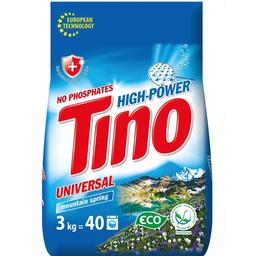 Порошок стиральный Tino High-Power Universal Mountain spring, 3 кг