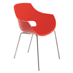 Кресло Papatya Opal, красный (294010)