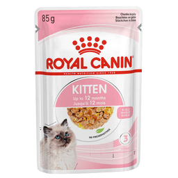 Вологий корм для кошенят Royal Canin Kitten Instinctive, шматочки в желе, 85 г