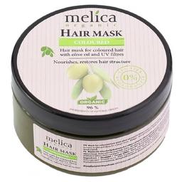 Маска Melica Organic для окрашенных волос, с экстрактом лаванды и УФ-фильтрами, 350 мл